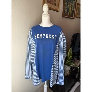 Kentucky Striped Button Up